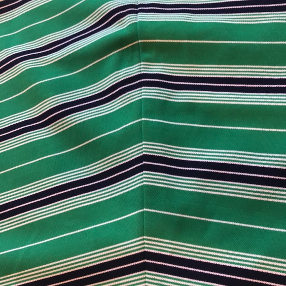 Vintage Green Striped Skirt - Picture 3 of 6